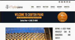 Desktop Screenshot of croftonpiano.com